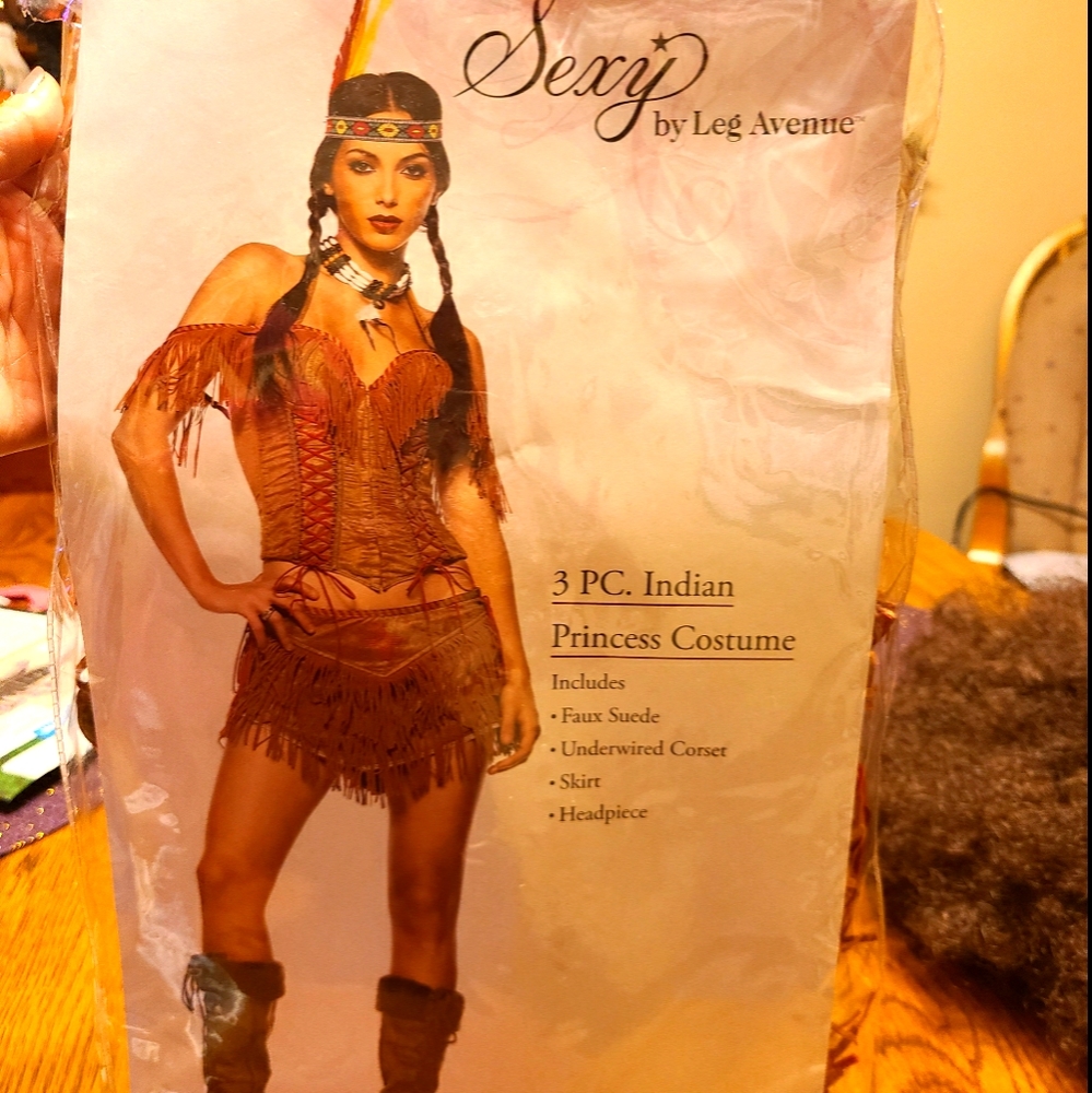 3 piece Indian Princess Costume